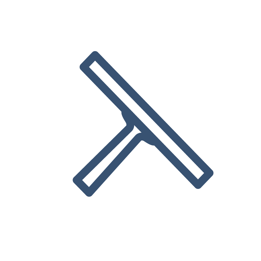 Traditionel vinduespudsning ikon